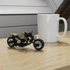Mini Motorcycle Building Blocks Motorbike Moc Bike Vehicle Racing Small Particle Assembly Model Kid Toy Birthday Gift