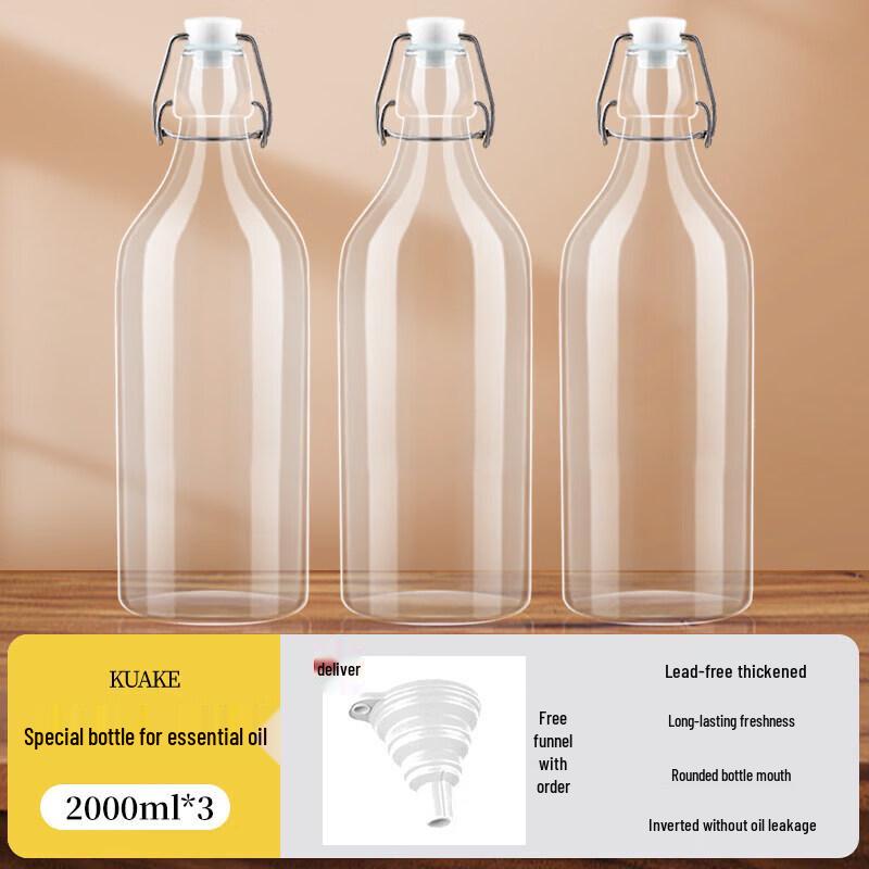 Qiwei Food-Grade Glass Sealed Oil Dispenser