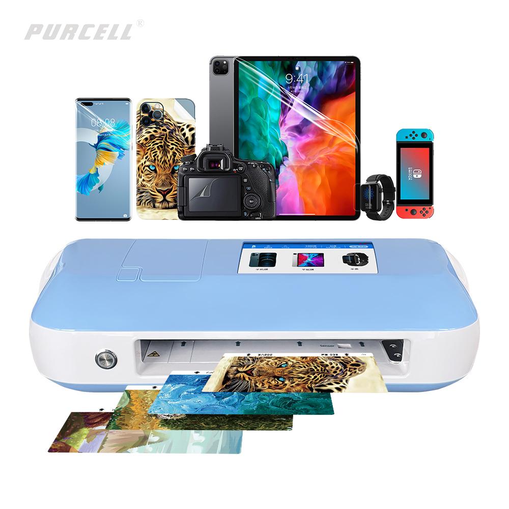Mini High Precision Fast Speed Cutter Plotter TPU/PC Smart Watch Mobile Phones Cameras CE/ROHS Certified 195mm Cutting Built-in