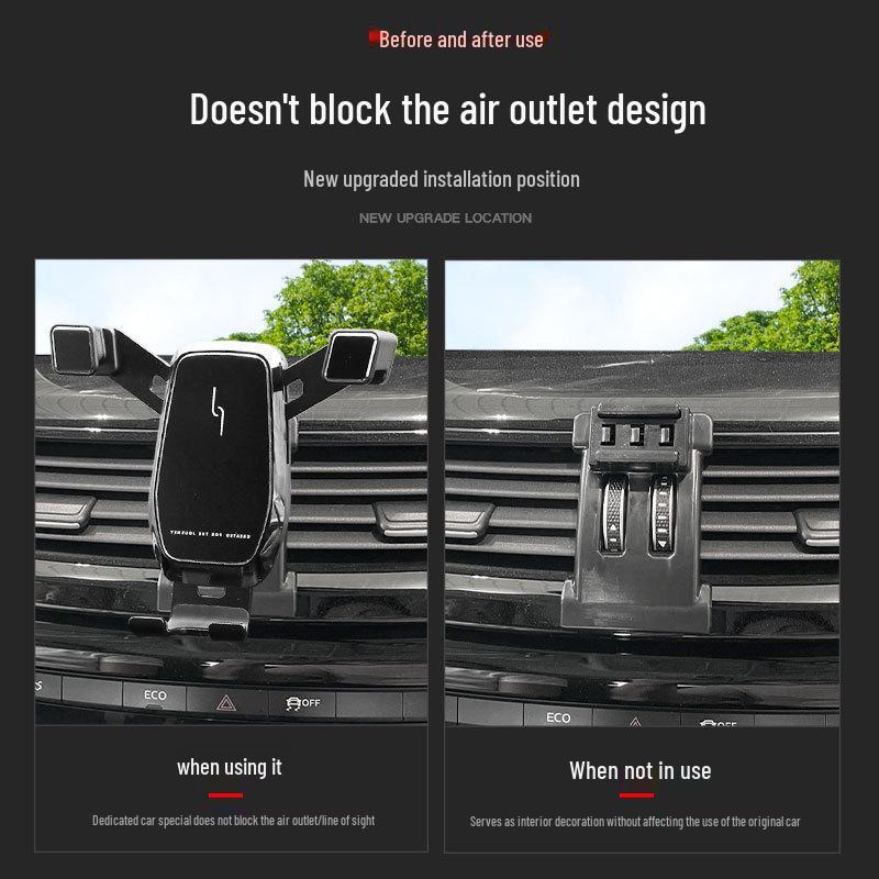 Borgward BX5 Car Phone Holder with Wireless Charging & Navigation for 2016-2020 Models