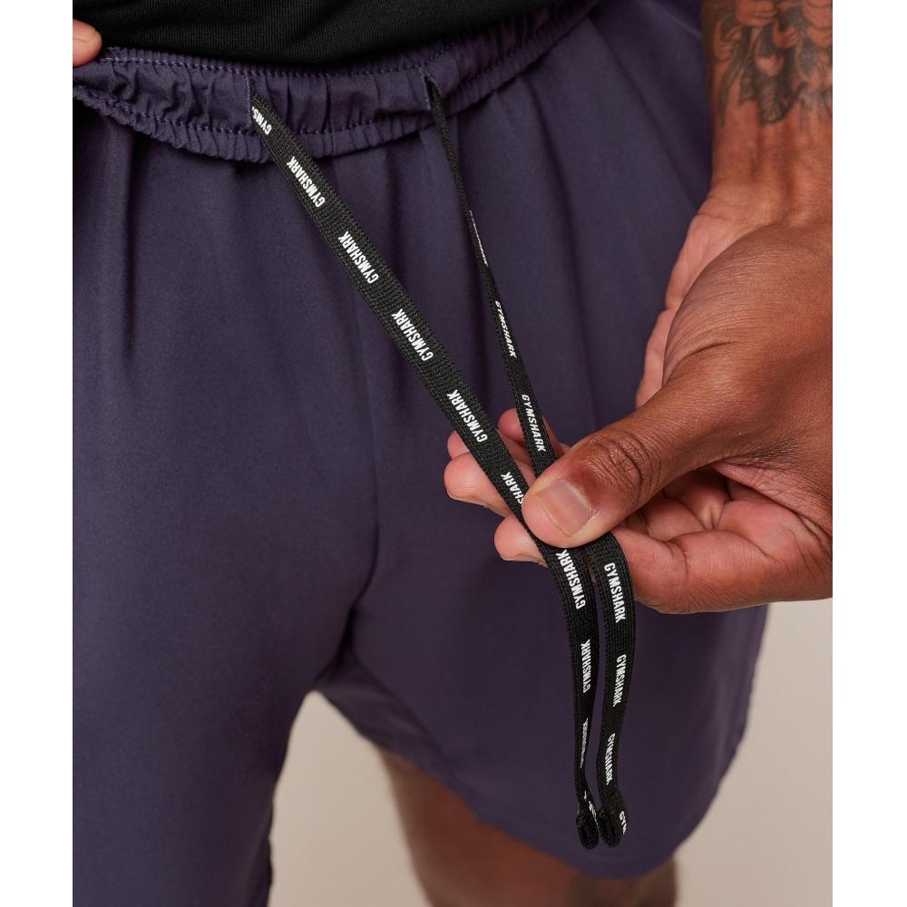 Gymshark Arrival 5  Shorts Midnight Purple A2a1m Pcdy