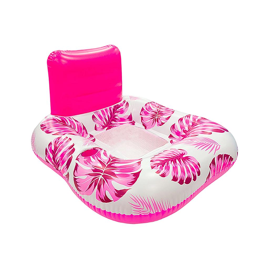 Foldable Double-person Round Hole Leaf Float Inflatable Water Bed Water Play Toy Water Float