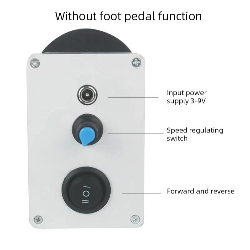 Electric Drive Machine Epoxy Rotary Applicator Fishing Rod Winder Kits Portable Fishing Rod Making DIY Fishing Rod