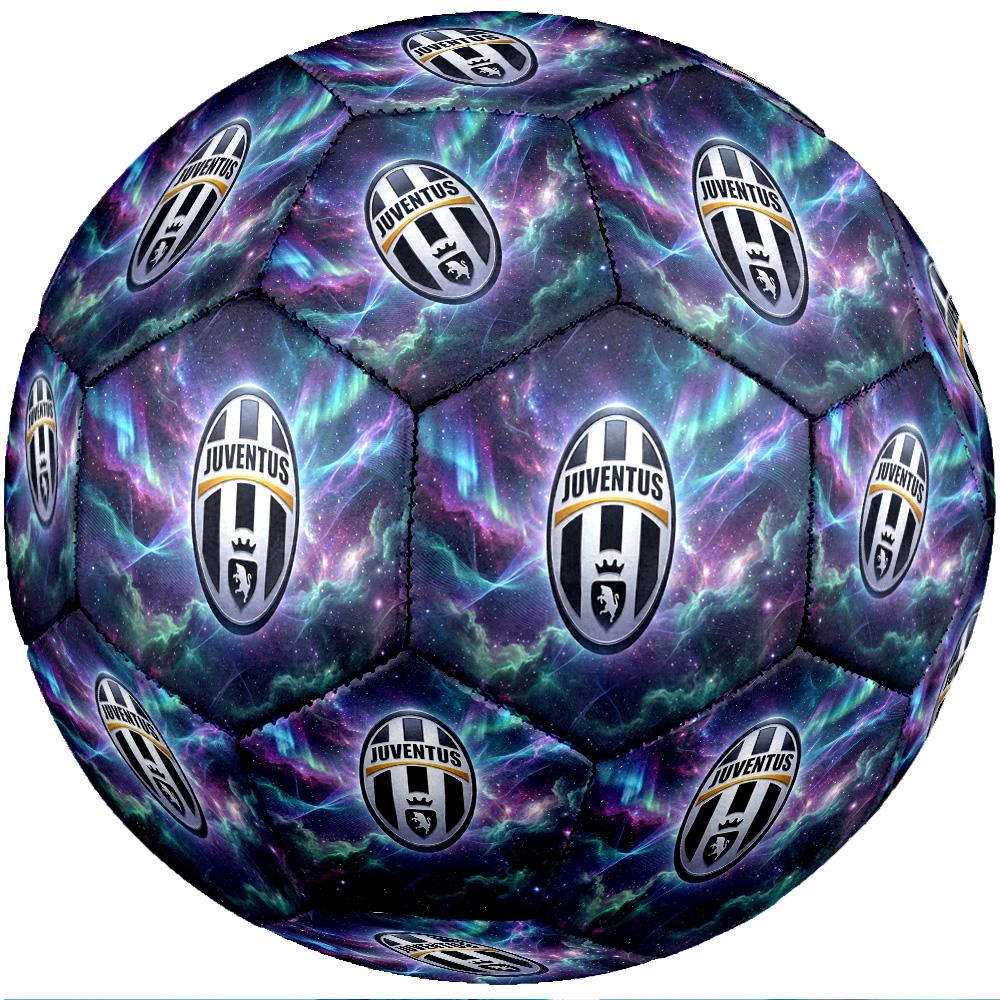 Juventus FC Theme soccer ball Size 5 Soccer Ball Soft Touch Professional Training Football for Outdoor Sports