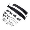RC Body Rear Spoiler Tail Wing Side Mirror Spare Parts Accessories for 1/10 Universal Flat Car DIY Accessories Vehicles