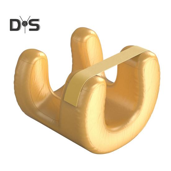 

Подушка лицом вниз для сна на боку, против морщин, комфортная поддержка, предотвращение морщин на лице и линий сна, домашняя массажная подушка золотистый