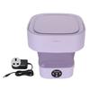 Foldable Washing Machine 10L Portable Strong Stain Removal Drainage Hole Design Three Timing Modes