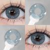 Eyeshare New MELBOURNE Contact Lenses 1 Pair Natural Brown/Gray Eye Lens 14.2mm Beautiful Softlens