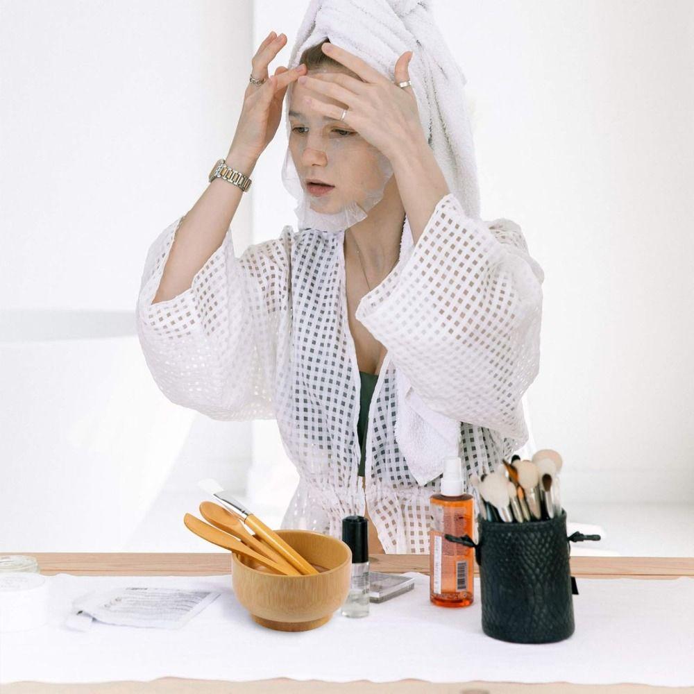 4pcs/set Portable Facemask Mixing Tool Kit Multifunctional Diy Facial Tools  Mud Mask