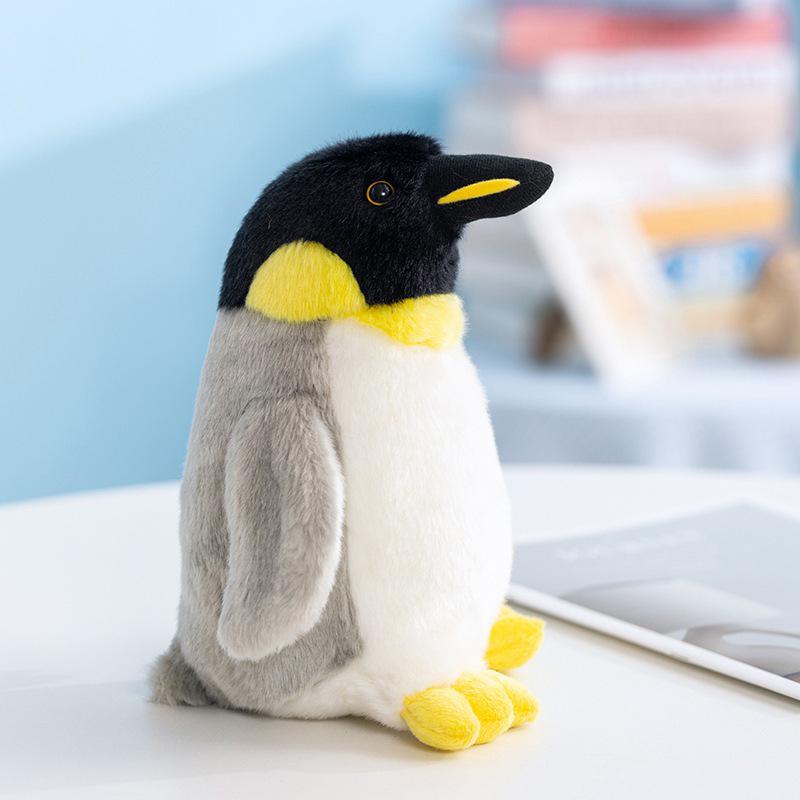 

Yellow Penguin Plush Toy & Pillow for Children - Cognitive Ornament & Gift Yellow Penguin