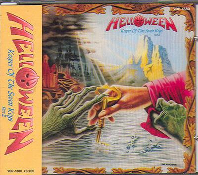 CD HALLOWEEN  Keeper Of The Seven Keys Part II VDP1380 Victor 1988 Japan Rock Used