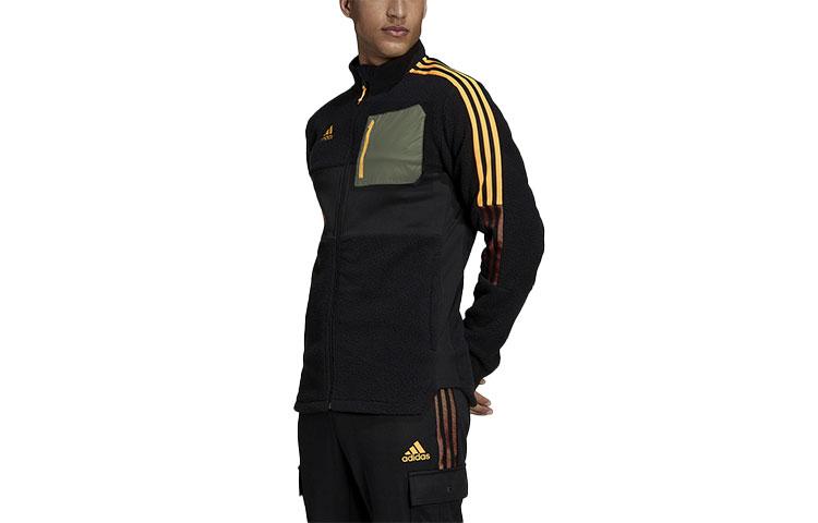 

Adidas Jackets Men s Black Stand Collar Moderate Other H33668 XXL