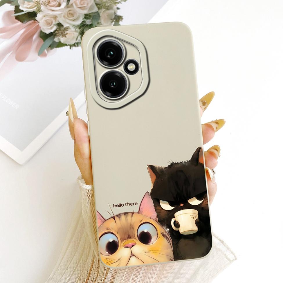 For Honor DNY-NX9 Casing For Honor 400 5G Cover Fashion Cartoon Cute Funny Painted Silicone Phone Case