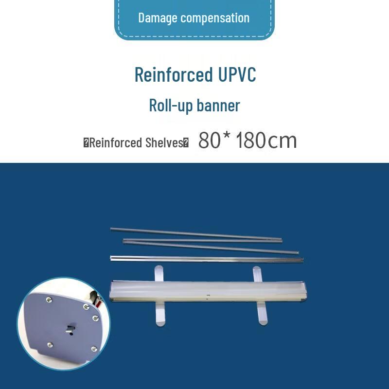 HANDUNYOU Reinforced Roll-up Banner Stand