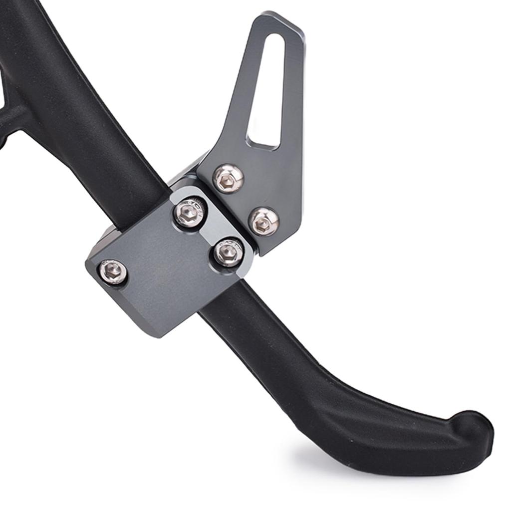 Motorcycle Side Stand Assist Tool for Kawasaki Ninja 400 Z400 ZX-4R ZX-4RR Ninja 250 Z250 (Titanium)
