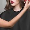Makeup Cape Beauty Salon Cape Water Resistant Short Smock Light Weight Beard Apron Styling Shampoo Cape for Hairdresser