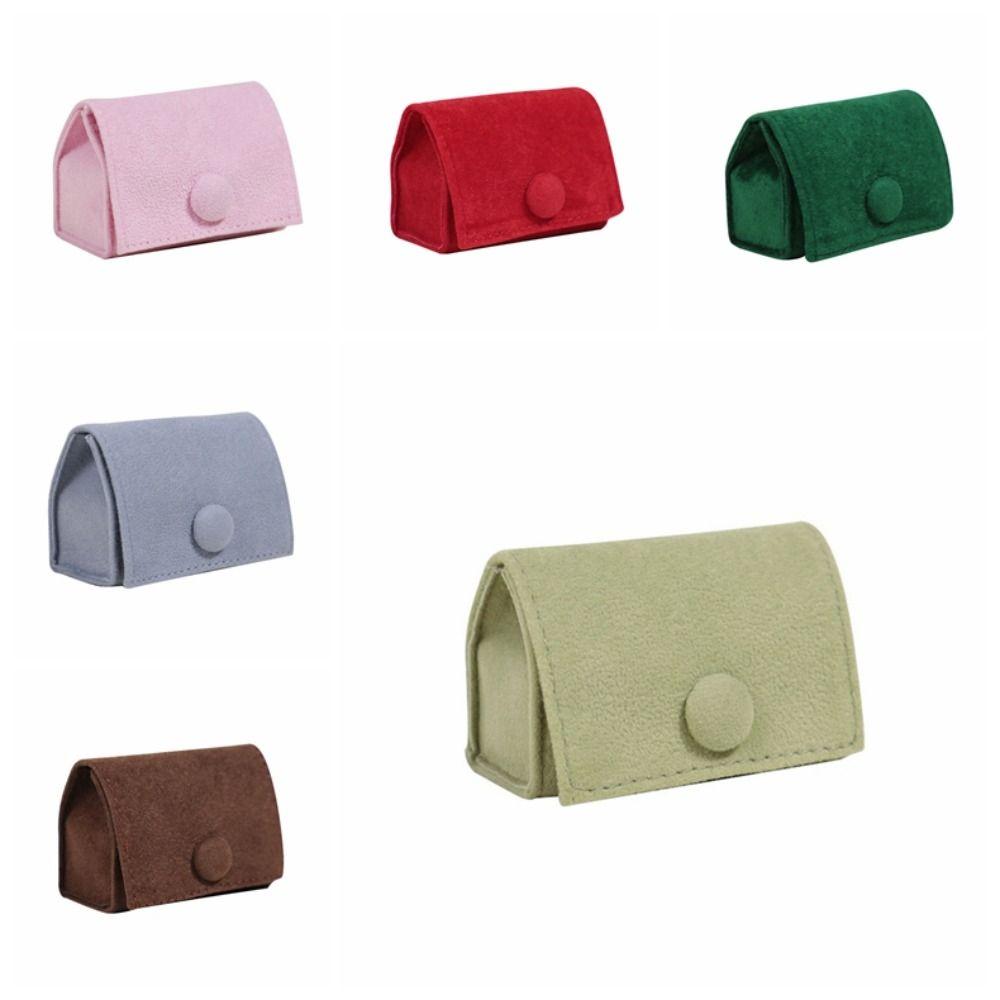 Multi-purpose Ring Jewelry Box Portable Jewelry Organizer Simple Jewelry Case  Necklaces Case