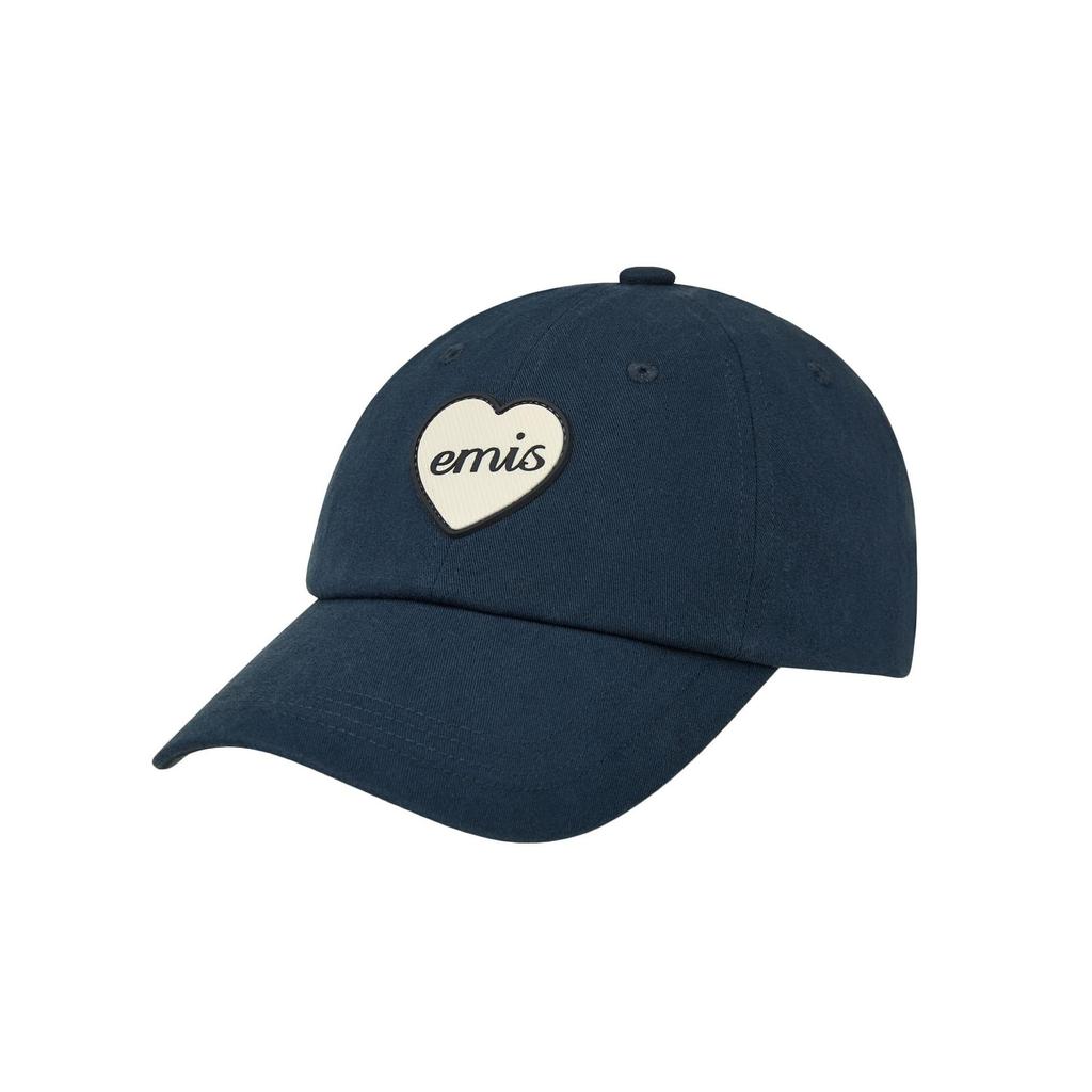 Emis HEART RUBBER PATCH BALL CAP - 6 Aesthetic Colors