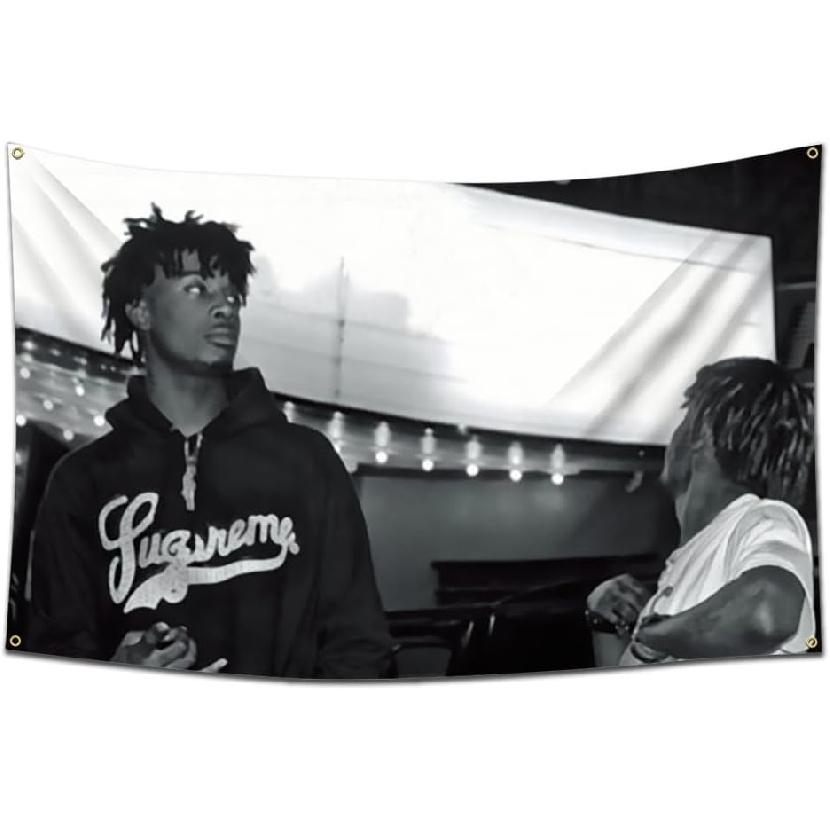 ENMOON Rapper Tapestry Flag 3x5Ft Tapestry Wall Hanging Living Room Bedroom Dorm Aesthetic Decor