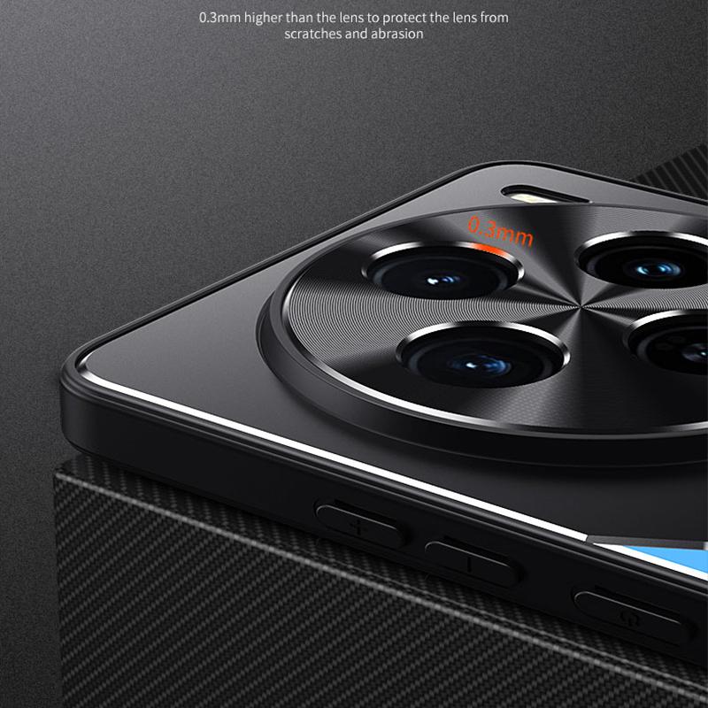 

For vivo X100s 5G Case Wholesale Aluminum Alloy+TPU Shockproof Phone Cover Silver