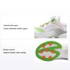 Cloud Low Top Kids Running Shoes Kids Sneaker White Green YKFU050-17
