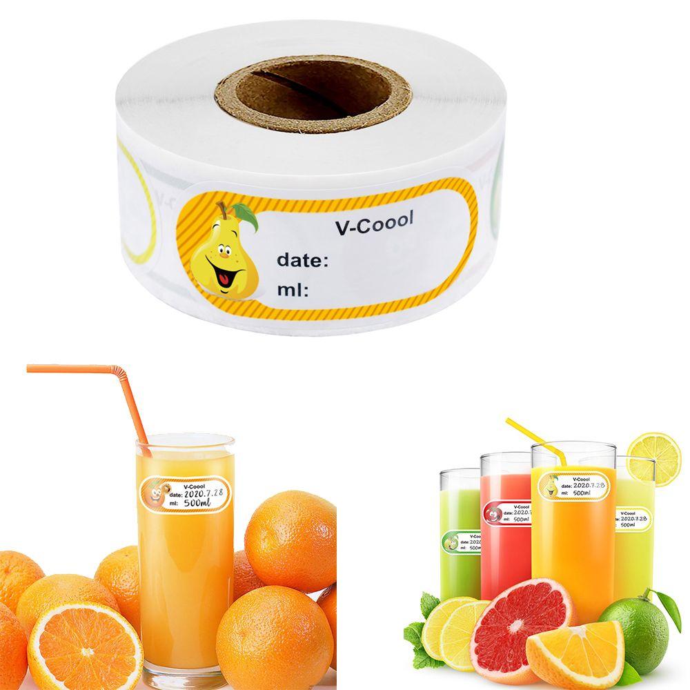 

Украшение дома оранжевые крафт-наклейки фруктовые наклейки липкая наклейка для заметок клейкая этикетка