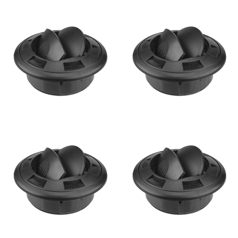 

R# 75mm Bus RV A/C Air Vent Round Air Conditioning Outlet w/ Honeycomb Grille