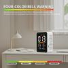 Air Quality Monitor for Realtime PM2.5 PM10 PM1.0 Temperature Humidity Detection with Large Digital Display Design