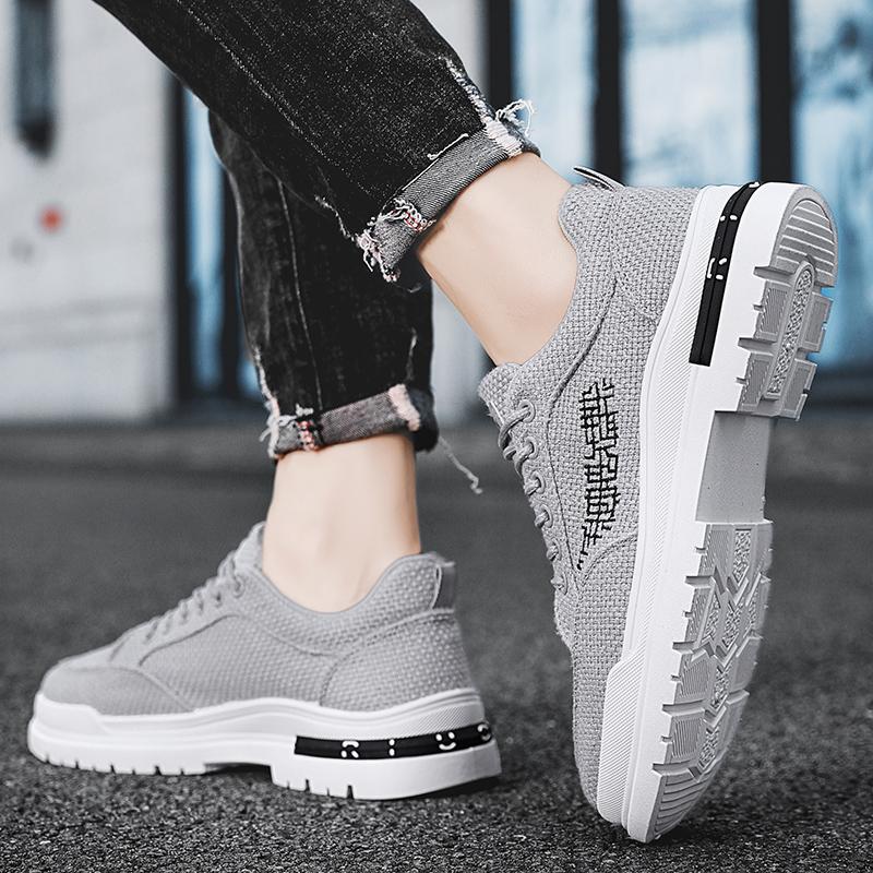 Fashion New Casual Sneakers Men's Brand Board Shoe Designer Platform Soft Soled Casual Breathable Lightweight Walking Vulcanized Shoes