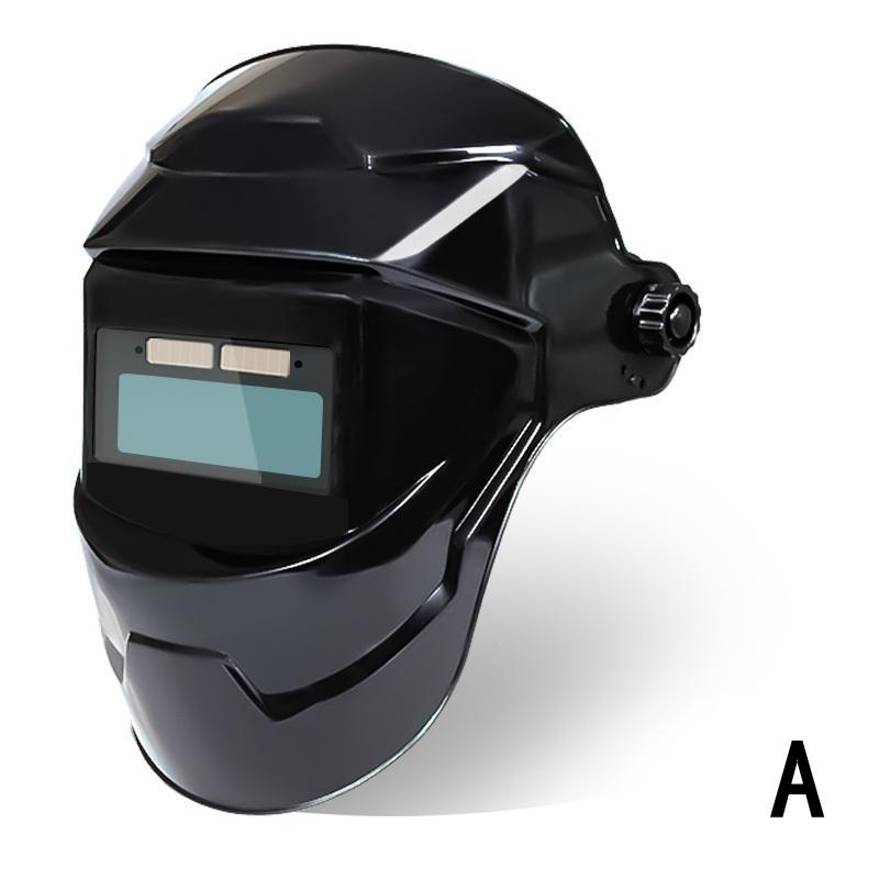 Pc Welding Mask Auto Darkening With Variable Light Adjust Large Viewing Area Automatic Welding Facemask For Arc Grinding Cutting