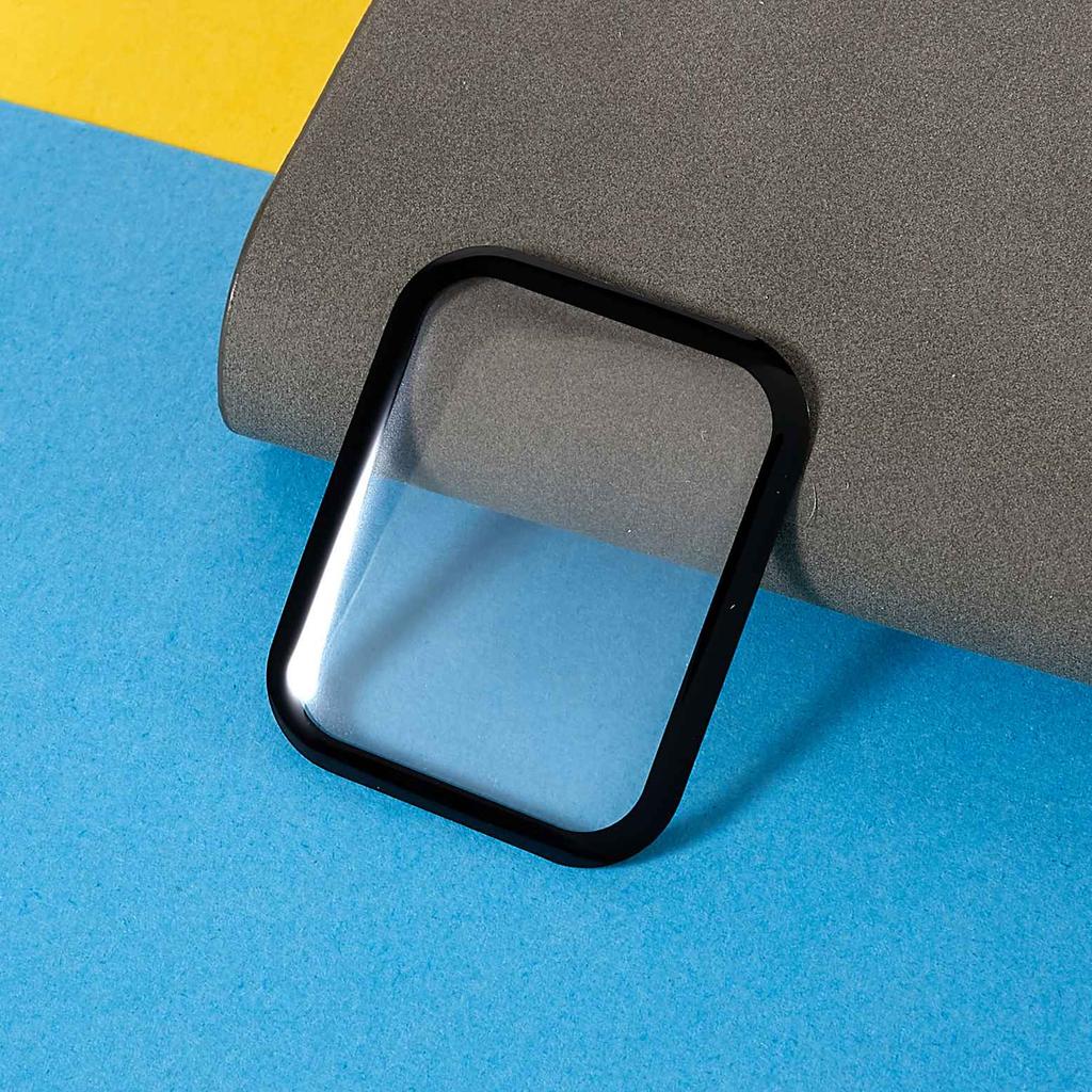 2Pcs/Pack For Xiaomi Redmi Watch 5 Watch Screen Protector HD Clear PMMA Film (Black Edge)