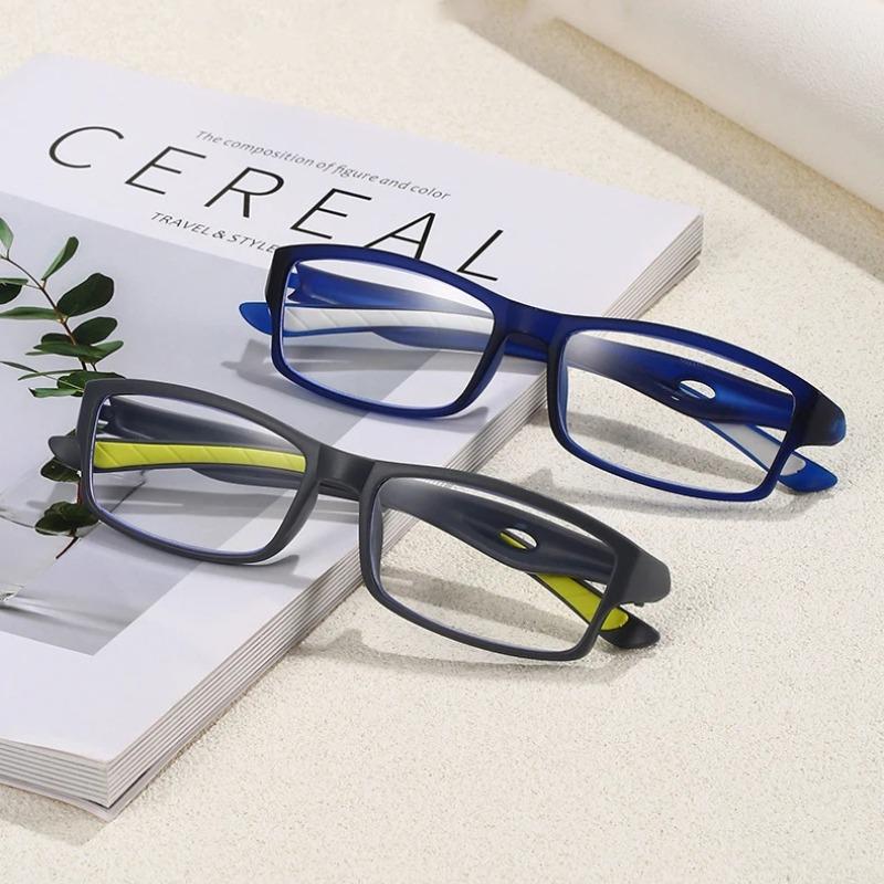 Fashion Ultra Light FULL Frame High Definition Anti Blue Light Reading Glasses Men Women Sport Portable Presbyopia Eyeglasses