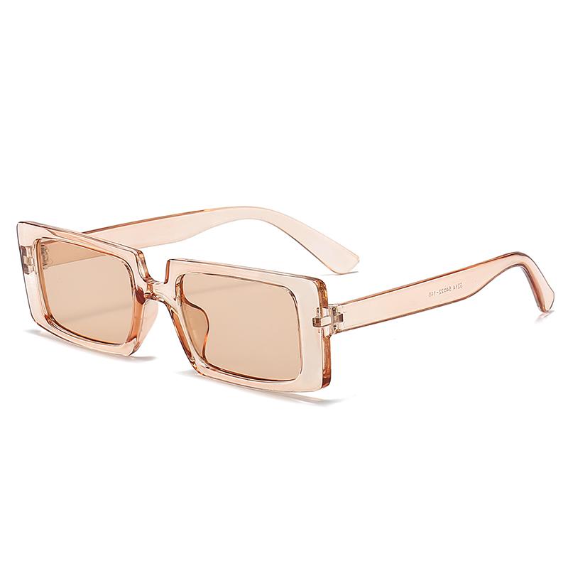 Fashion Show Sunglasses Square Sunglasses Women'S Small Frame  New Sunglasses Trendy Street Photography Retro 5214