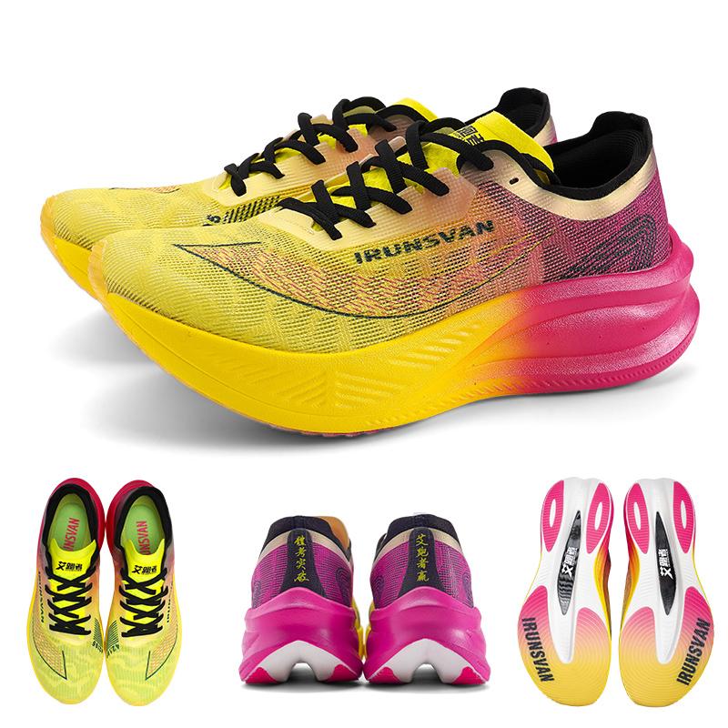 IRUNSVAN HEAT 1.0 High Quality Breathable Trail Running Shoes Men Women Cushioning Marathon Sneakers Outdoor Sports Shoes
