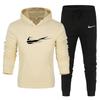 Nuovo Pullover Casual Sportivo Autunno e Primavera Felpa con Cappuccio Stampata Moda Uomo