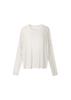 Moeoseoul Soft Wool Tencel Crew Neck Top