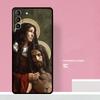 Virgin Mary And Jesus Phone Case For Samsung Galaxy S24 S26 Ultra S20 S21 S22 S23 S25 Plus S10 S25 FE Cover Coque