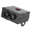 12V 400W-600W Heizung 2-Loch Winter Schnellheizung Windschutzscheiben Enteisen Geräuscharm 12V Autoheizung Autoentfroster Autoentnebler