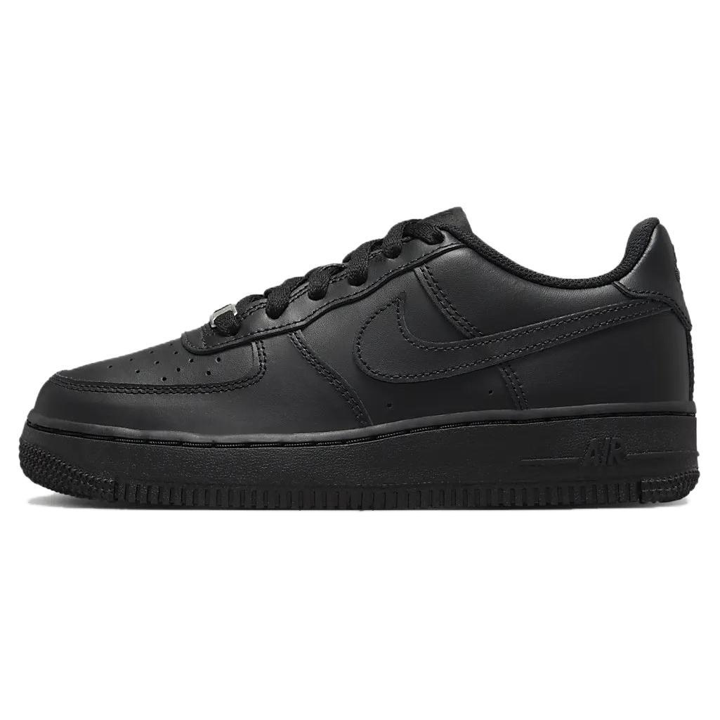 (GS) Nike Air Force 1 LE Triple Black Kids FV5951-001 EU 35.5