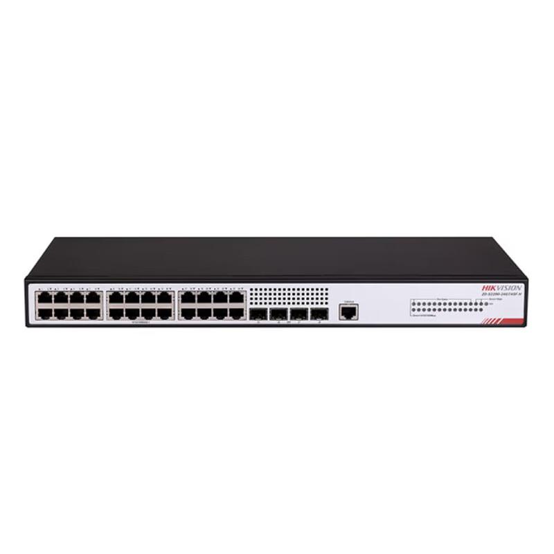 

Hikvision 28-Port Gigabit Layer 2 Managed Switch CN plug (adapter included)