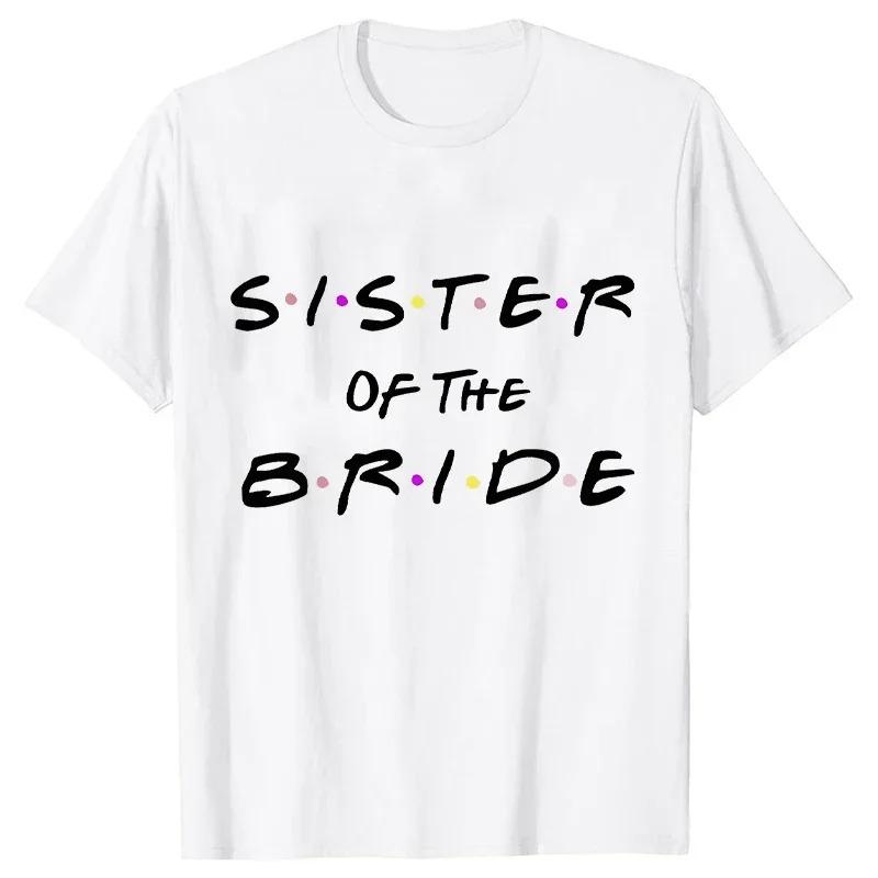 Womens Tshirt EngageUnisext Bachelorette Party Wine Crew Top Bridesmaid Team Bride Sister Mother of The Groom Tshirt Bridal Top