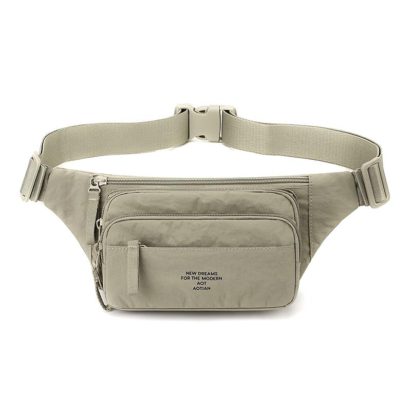 Waist Bag Men's Outdoor Shoulder Bag Sports Crossbody Bag Riding Chest Bag