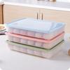 Food Containers Box Egg Storage Refrigerator Organizer Drawer Dumpling Food Fresh-keeping Case Holder Tray Kitchen Accessories
