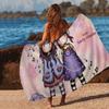Cute Gorjusses Cartoon S-Santoro Microfiber Blanket Quick Drying Beach Towels Printing Super Absorbent Pool Towel Blanket
