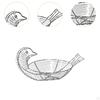 Chicken Design Egg Holder Storage Basket for Fruits And Vegetables