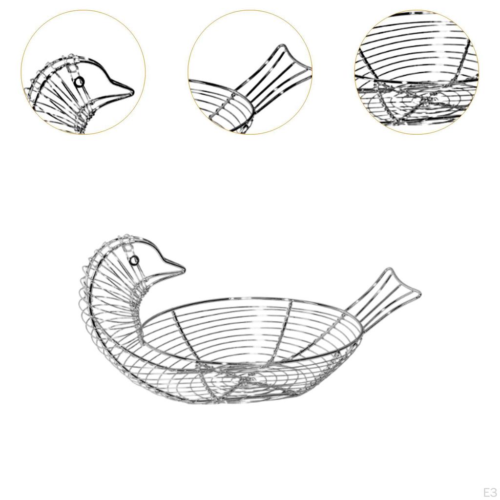 Chicken Design Egg Holder Storage Basket for Fruits And Vegetables