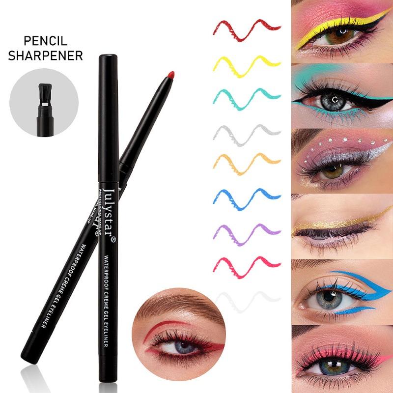 Long-lasting waterproof non-smudge gel Eyeliner in 9 colors
