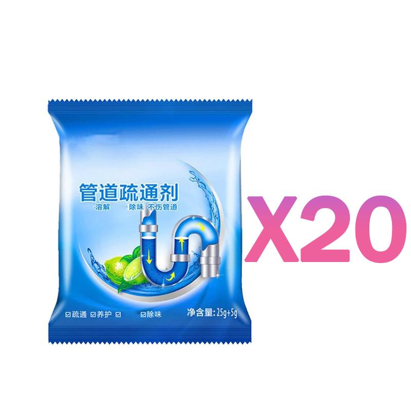 Kraftvolle Abflussreiniger-Sticks Abwasserdekontamination Deodorant Küche Toilette Badewanne Kanalreinigungspulver