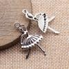 Ballerina Dancer Girl Charm Boy Pendant Alloy Charms For Party Theme DIY Handmade Jewelry Making Supplies For