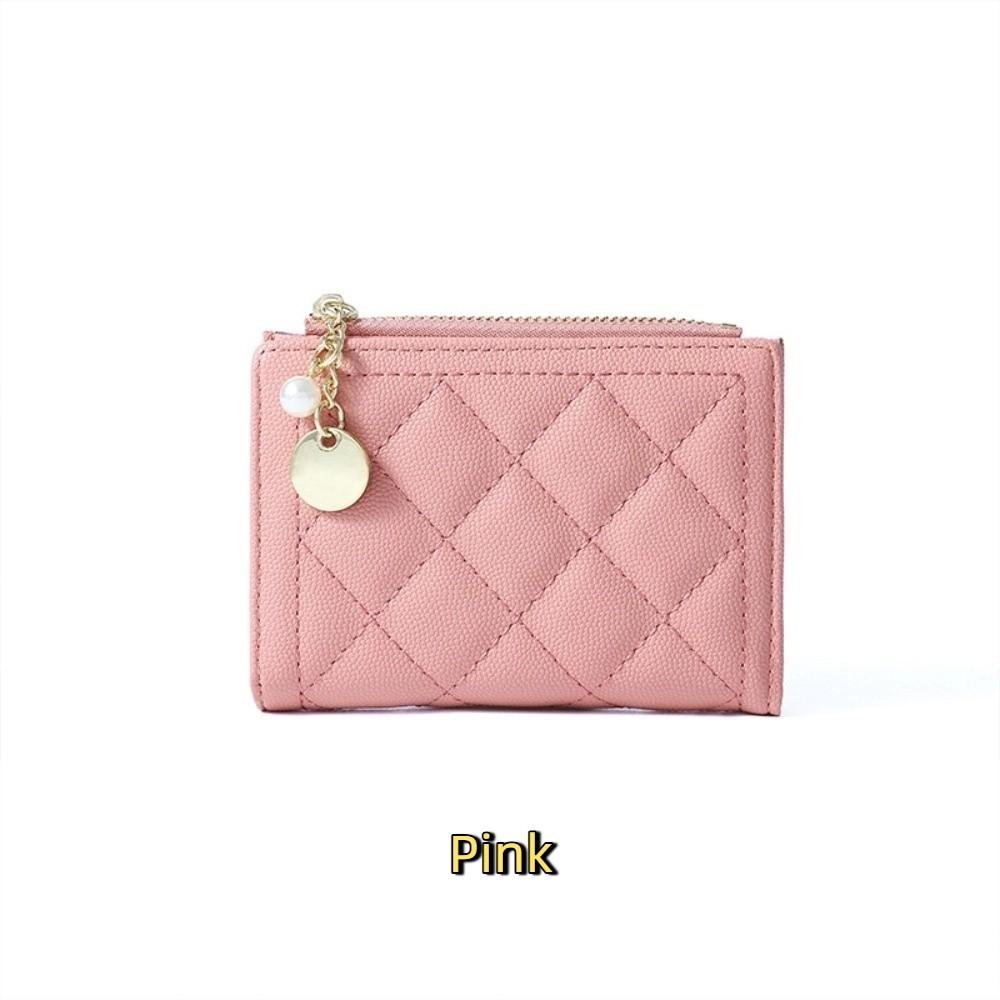 Short Women PU Coin Purse PU Leather Card Holder Small Storage Bag PU Leather Wallet  Women